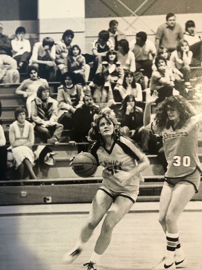 1979. My Mother, A Baller. Still Holds The Record For Most Points In A Women's Basketball Season At Our High School - Before The 3 Pt Line Was Established