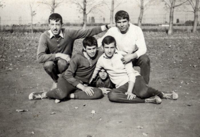 1972: Sophomore Year High School Buddies After A Soccer Match