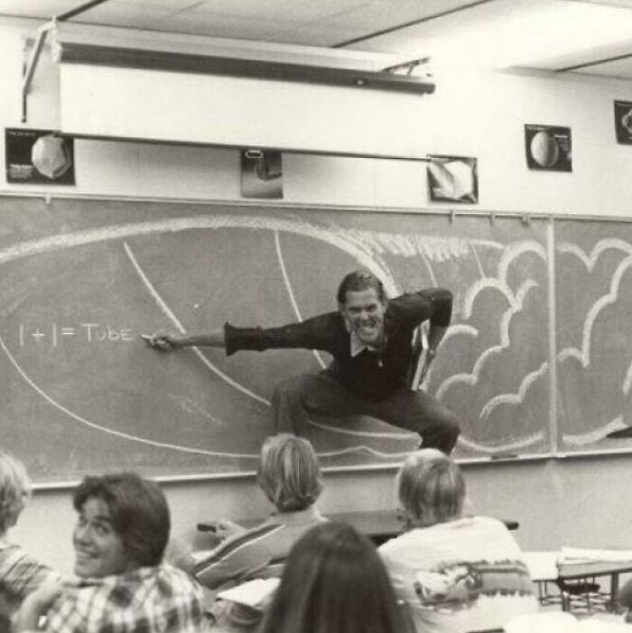 My Dad Teaching Math In Southern California (Late 70's/Early 80's)