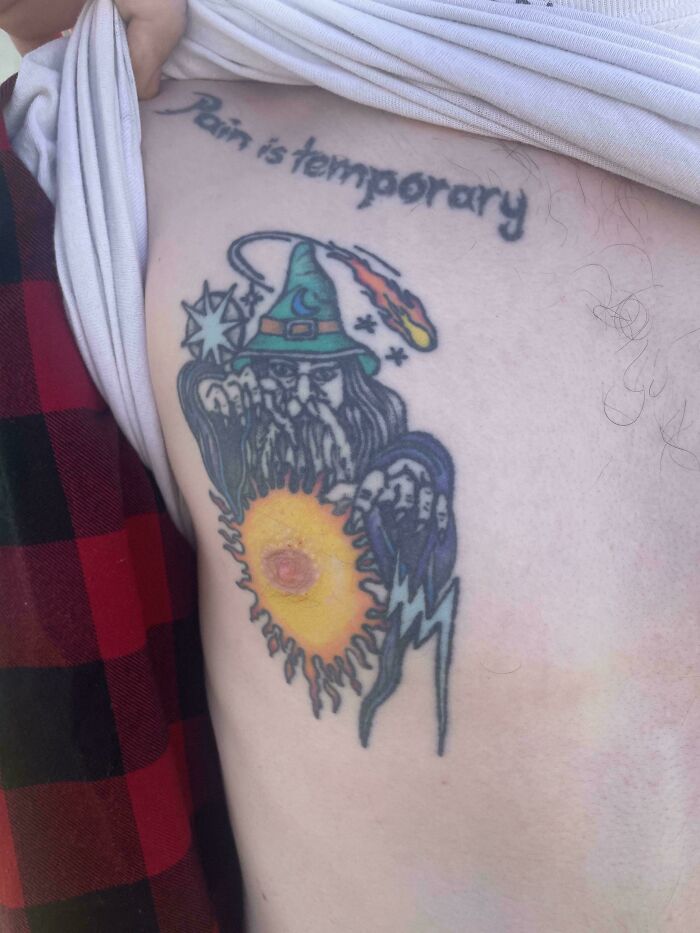 My Boyfriend's Chest Tattoos