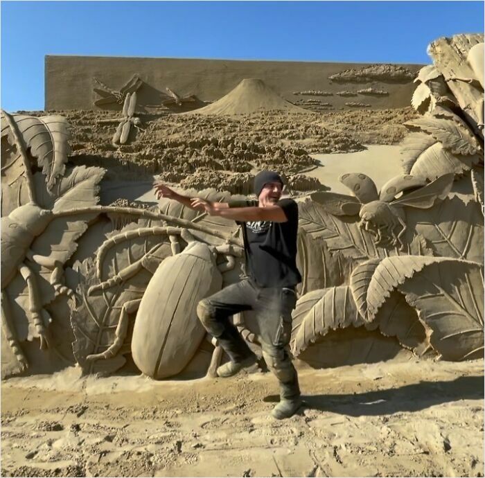 Meet Leonardo Ugolini, The Sand Sculptor Who Turns Fantasy Into Reality