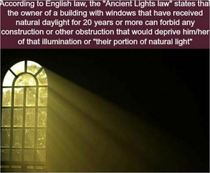 Sunlight shining through a window, illustrating the Ancient Lights law and its impact on natural light access.