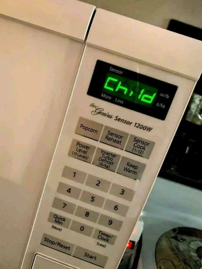 My Microwave Asking For Sacrifices