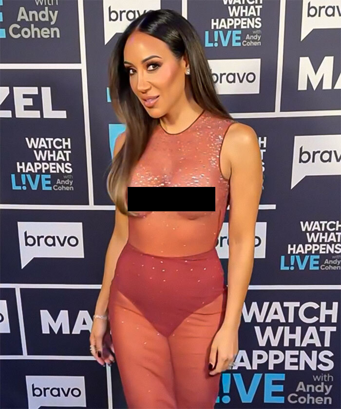 Melissa Gorga, 45, Bares It All In “Tacky" See-Through Look: “High Body Count Dress”