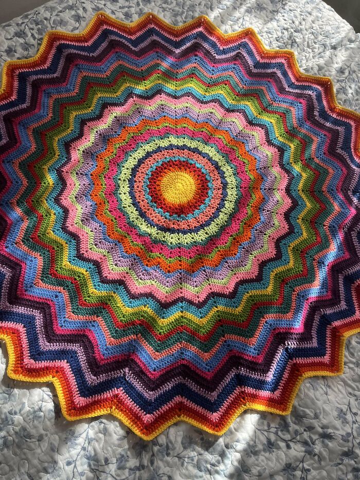 My First Crochet Project Ever