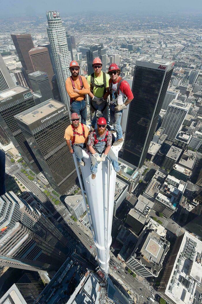 Los Angeles Sky Cowboys Of Ironworkers Local 433