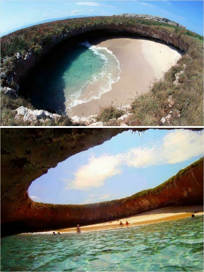 Hidden Beach, Marieta Islands, Mexico