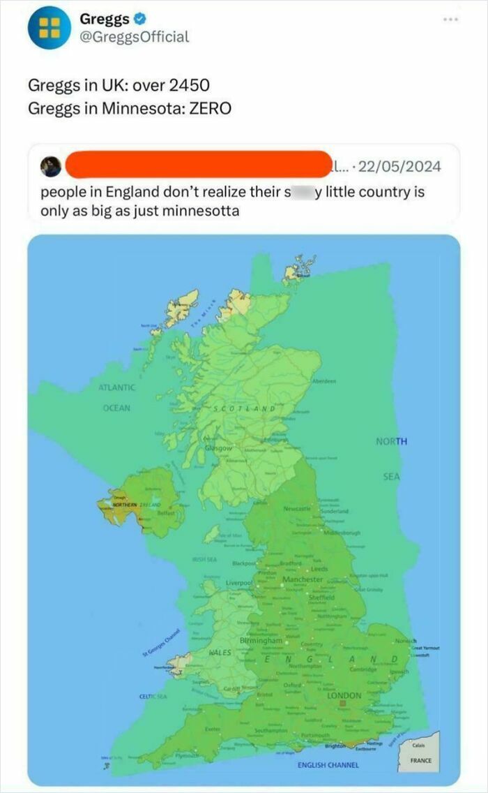 “People In England Don’t Realize Their S***ty Little Country Is Only As Big As Just Minnesotta”