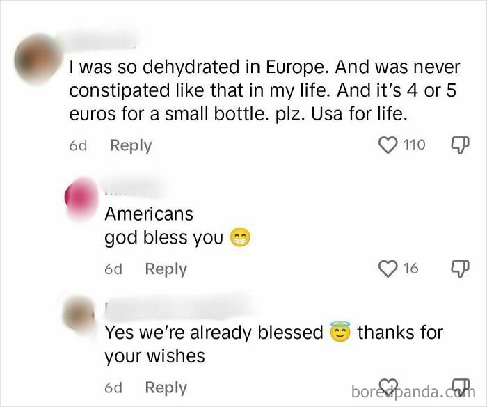 I Was So Dehydrated In Europe. USA For Life