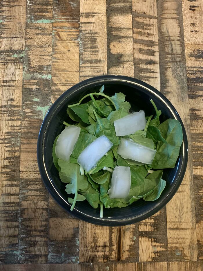 Salad With Water Croutons