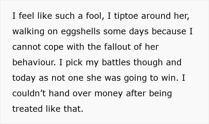 Text discussing a mom struggling to cope with a 17-year-old's behavior, questioning if it's a symptom of ADHD.