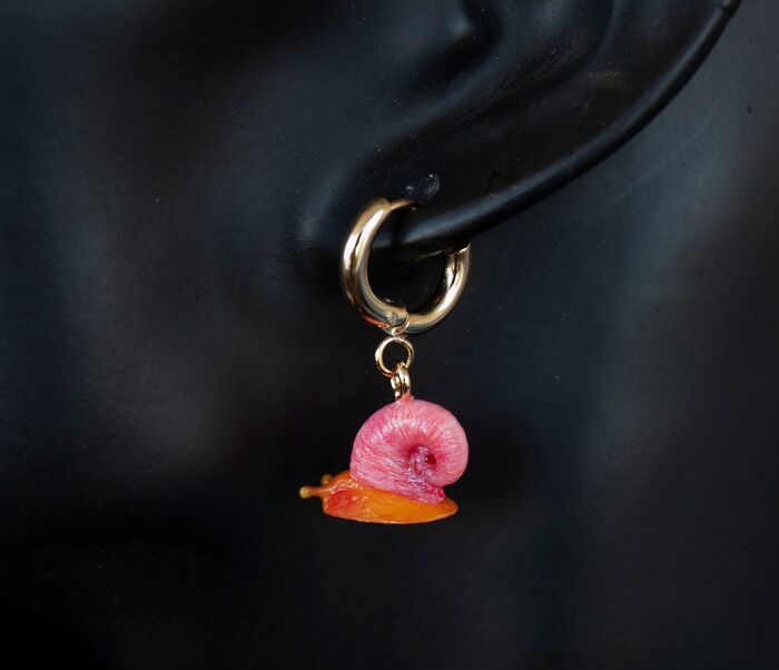 Cute Snail Earrings