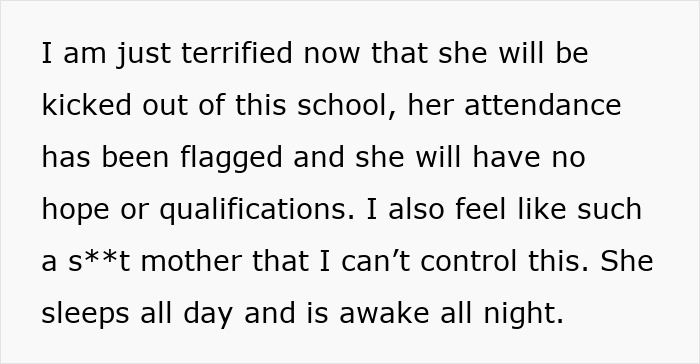 Mom stressed about teen's behavior; worried it might be ADHD-related.