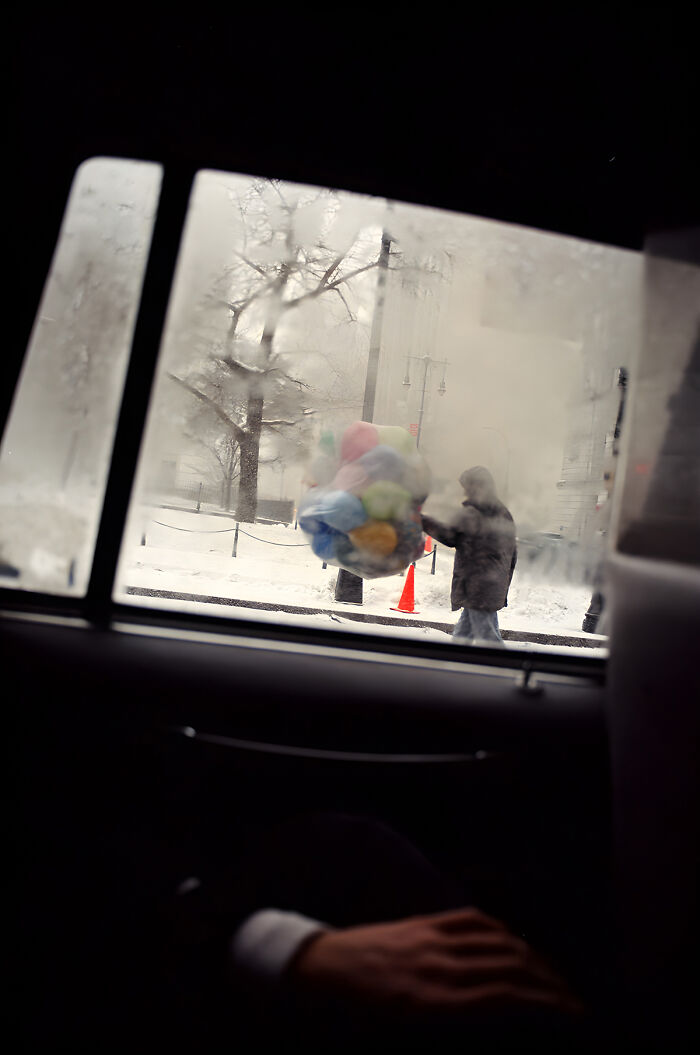 Outstretched, Just Before Release, Balloons With Hand From The Series 'Hand/Some © Charles Klein