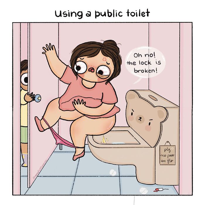 Artist Illustrates All The Problems She Runs Into In Her Fun And Quirky Comics ( New Pics)