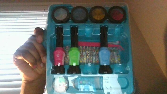 Nail Set... I'm 11, I Love Nails! Some Is In My Purse Though!