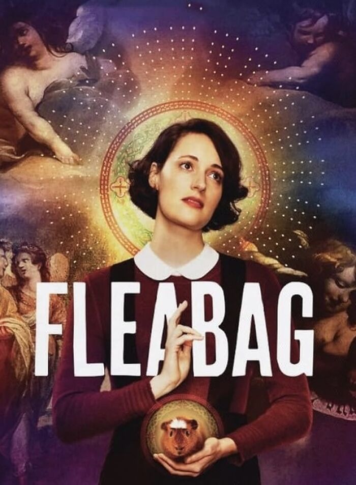 Fleabag promotional poster, focusing on canceled TV shows for potential continuation or reboot.