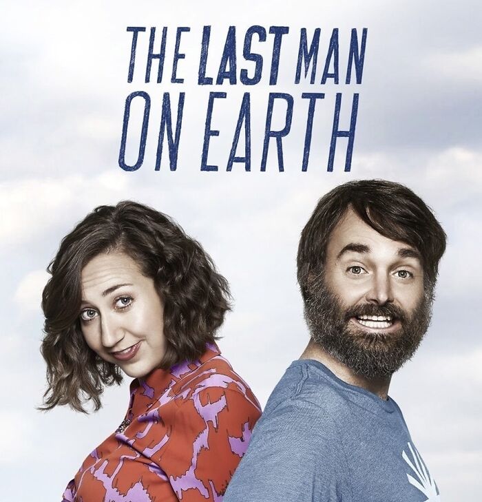 "The Last Man on Earth poster with two main characters posing humorously, related to canceled TV shows reboot."