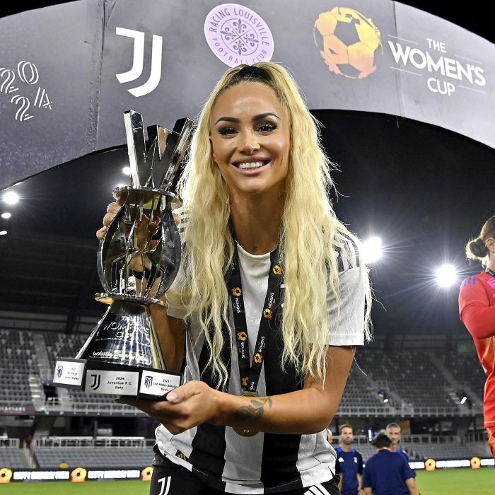 “World's Sexiest Footballer” Alisha Lehmann Flaunts Athletic Figure In New Vacation Post