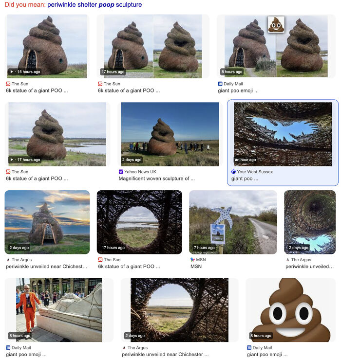 I Collected All The Articles That Wrote About Periwinkle Sculpture At Medmerry Nature Reserve