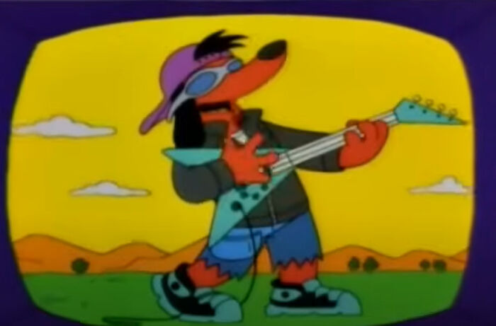 Poochie from "The Simpsons"