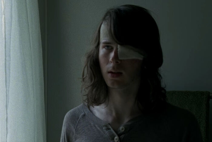 Carl Grimes from "The Walking Dead"