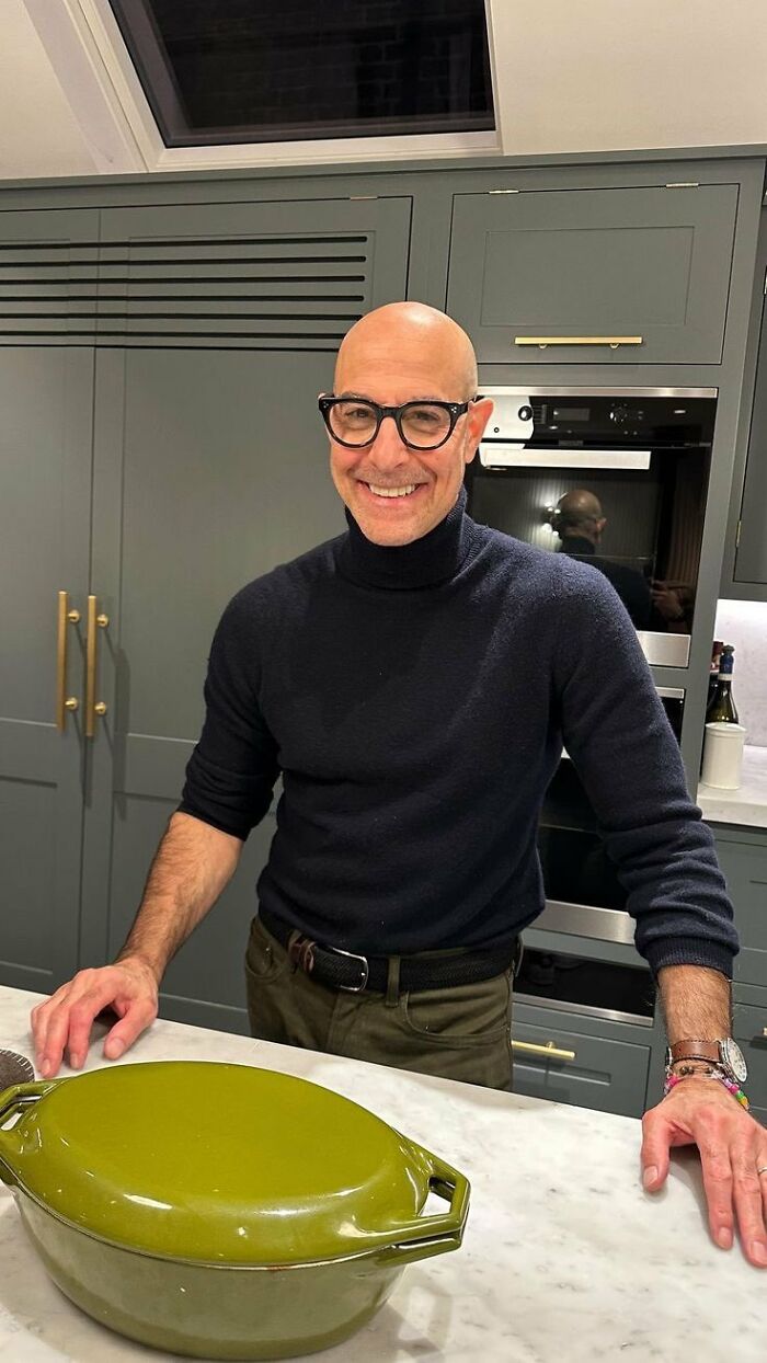 “Insanely Hot”: Internet Swoons Over Throwback Photo Of Stanley Tucci When He Had Hair