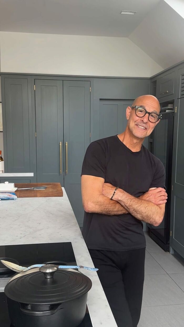 “Insanely Hot”: Internet Swoons Over Throwback Photo Of Stanley Tucci When He Had Hair