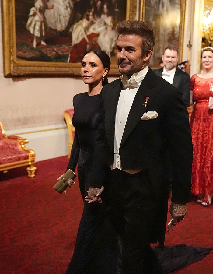 David Beckham Praised For Sweet Gesture Which Calmed Wife Victoria At Buckingham Palace Banquet