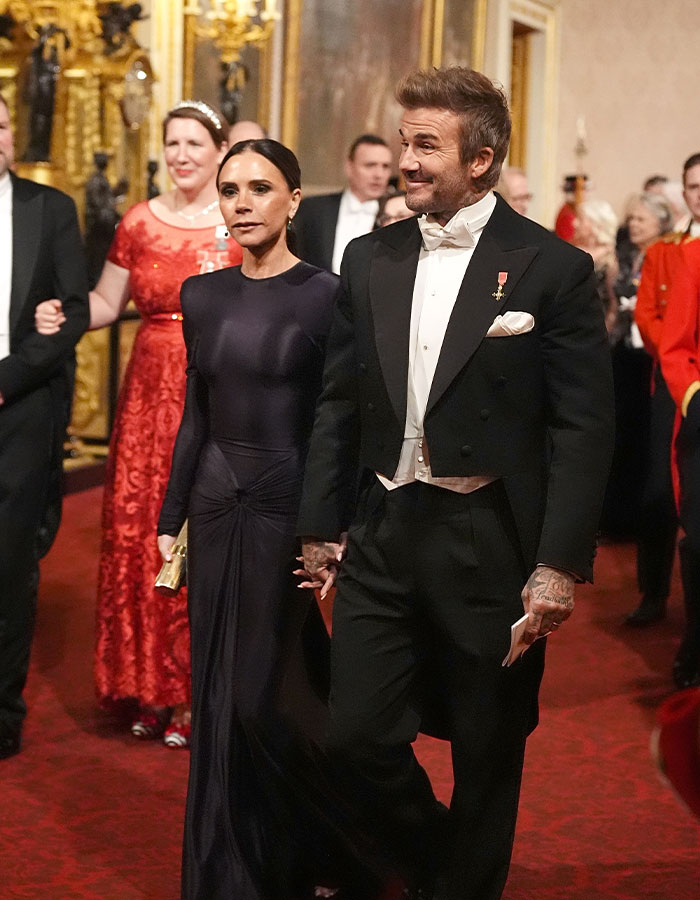 David Beckham Praised For Sweet Gesture Which Calmed Wife Victoria At Buckingham Palace Banquet