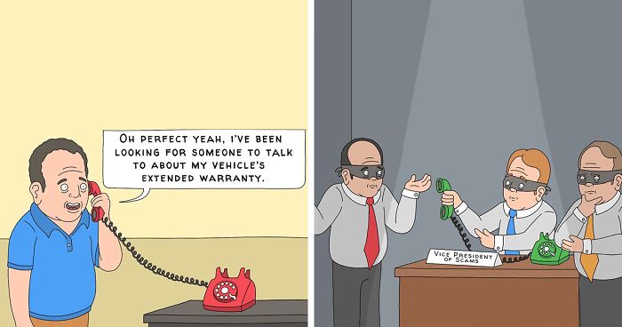 22 Comics Featuring Quirky Humor And Twisted Punchlines By This Artist