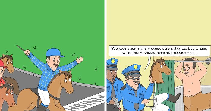 40 Twisted Comics That Might Leave You Laughing By ‘Just A Couple Comics’