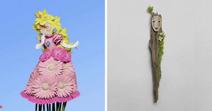 Raku Inoue Brings Animals To Life With Flower Arrangements (57 New Pics)