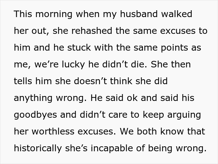 MIL Lets Infant Sleep Unsafely And Go Without Food For 7 Hours, Stunned When Banned From Babysitting