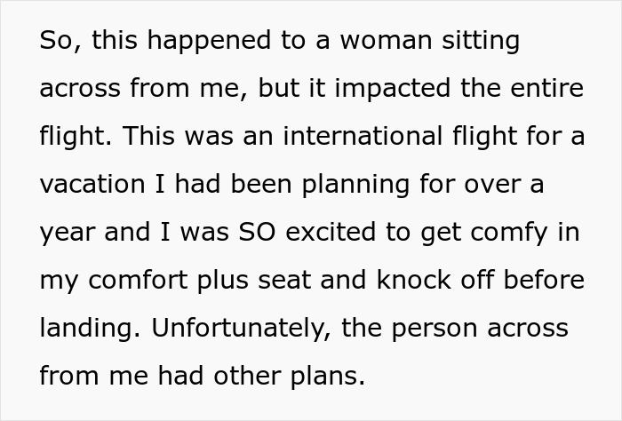 Woman Pays For Premium Seat On Long Flight, Verbally Abused By Two Ladies When She Refuses To Move