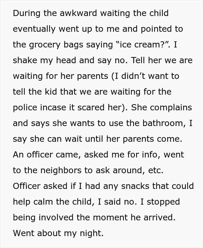 Guy Wonders If He’s A Jerk For Not Taking In His Neighbor’s Kid And Calling The Police Instead