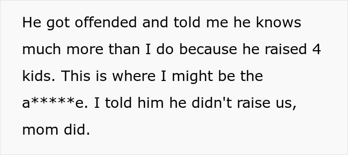 Grandpa Livid After Being Told To His Face He Won’t Babysit Kid As He’s Incompetent And Ignorant