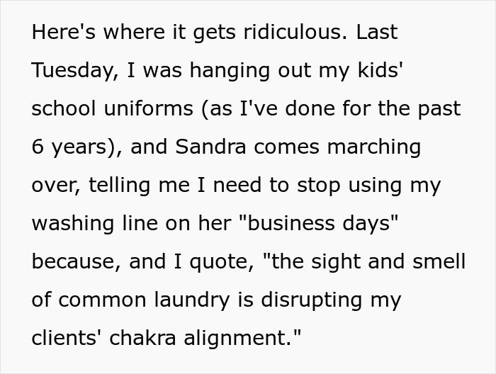 "Can't Align Their Chakras": Woman Stands Her Ground Against "Hippie" Neighbor’s Demands