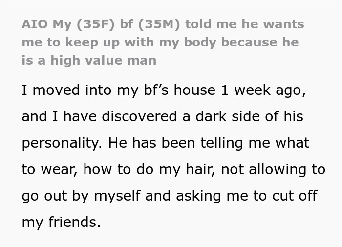 Woman Discovers A “Dark Side” Of BF’s Personality Just A Week After Moving In Together, Nopes Out