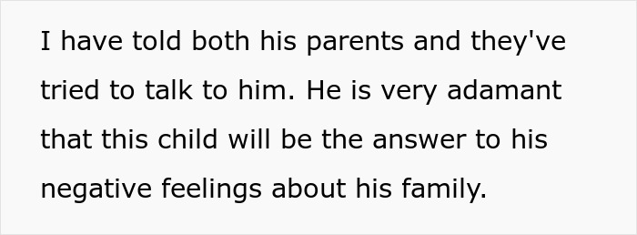 Text discussing family dynamics and a child's role in resolving negative feelings.