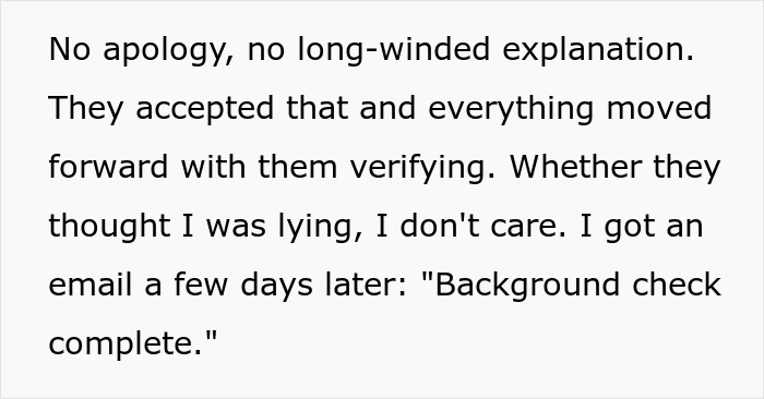 Background Check Exposes Applicant’s Lies: “I've Never Been Called On It”