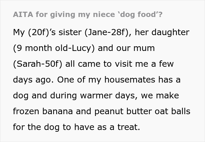 New Mom Bursts Into Tears After Her Sister Gives Her Daughter ‘Dog Food’