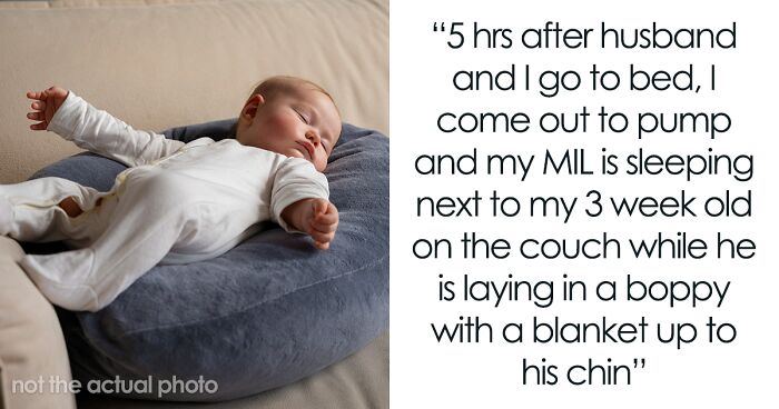 MIL Lets Infant Sleep Unsafely And Go Without Food For 7 Hours, Stunned When Banned From Babysitting