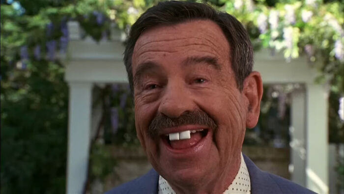 Mr Wilson from "Dennis the Menace", representing a story where villains might be completely right.