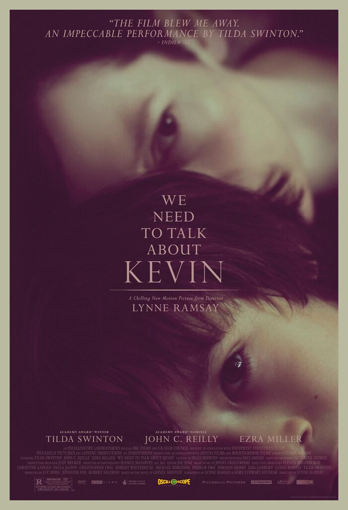 Poster of "We Need to Talk About Kevin."