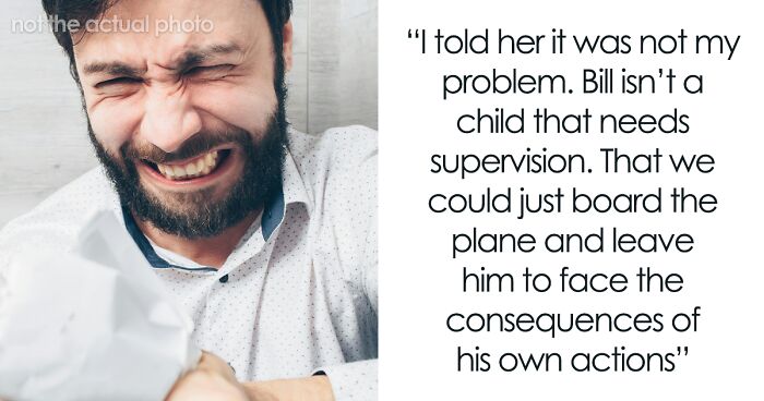 Woman’s Husband Is Not Allowed To Board A Plane, She’s Upset Her Sister Takes Their Flight Anyway