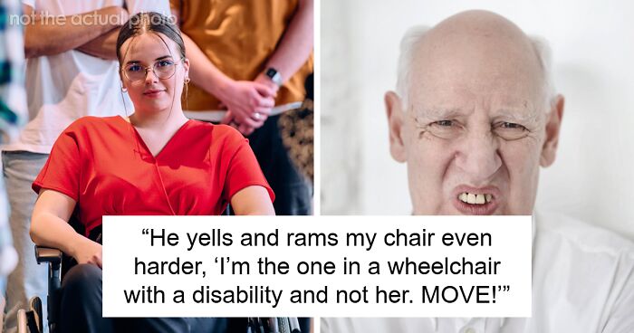 Woman In A Wheelchair Is Told To 