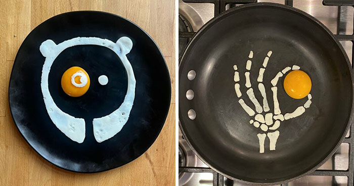 50 Creative Ways That This Artist Has Fried His Eggs (New Pics)