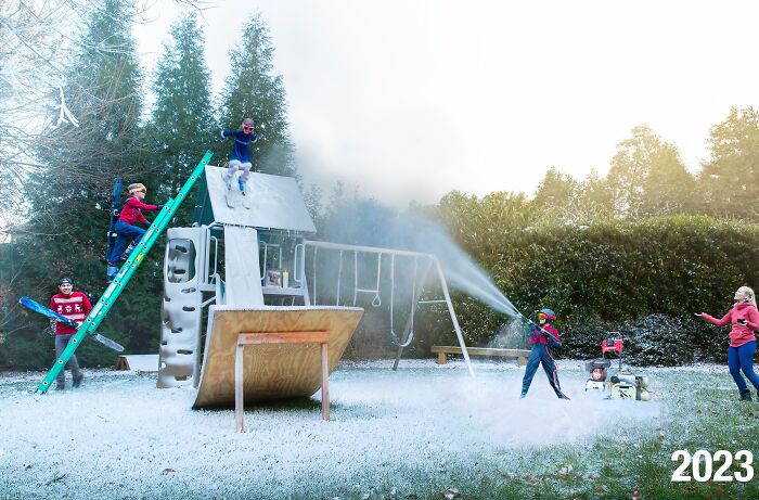 This Family Has Perfectly Captured Holiday Madness In Their Hilarious Christmas Cards Since 2014