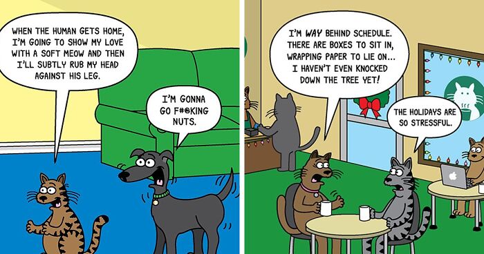 38 Funny Comics By Scott Metzger That Only Cat And Dog Owners Might Truly Understand (New Pics)